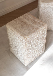 Onyx Cube - IVY - Natural Unique - H 45 cm