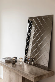 Spejl HARLEQUIN Bronze H 93cm