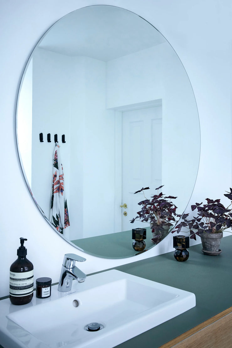 Spejl Rund SIMPLICITY Clear