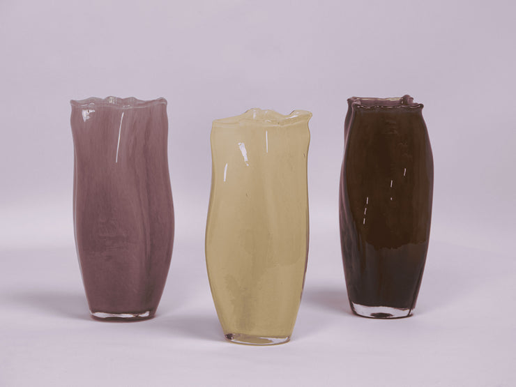 Vase Glas APATE - Brown