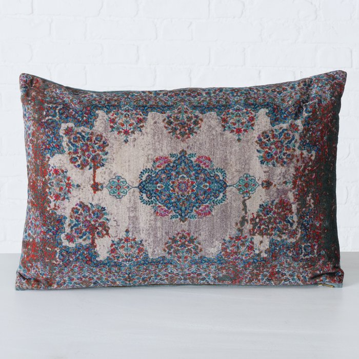 Pude 60x40 cm Antik Blå