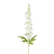 Kunstige Blomster - Ridderspore Hvid H85cm