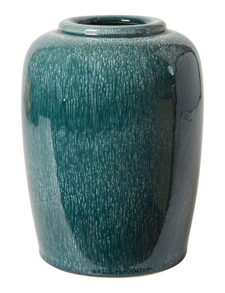 Vase Stentøj Havgrøn H 20cm