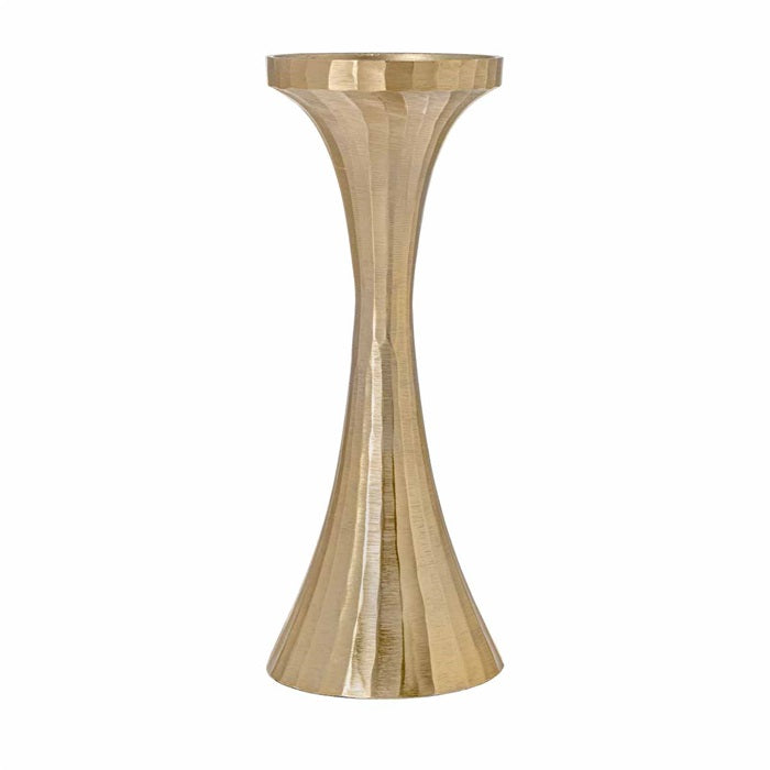Lysestage Til Bloklys Antik Guld Stor H32cm