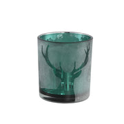 Lyshus Glas Grøn Hjort