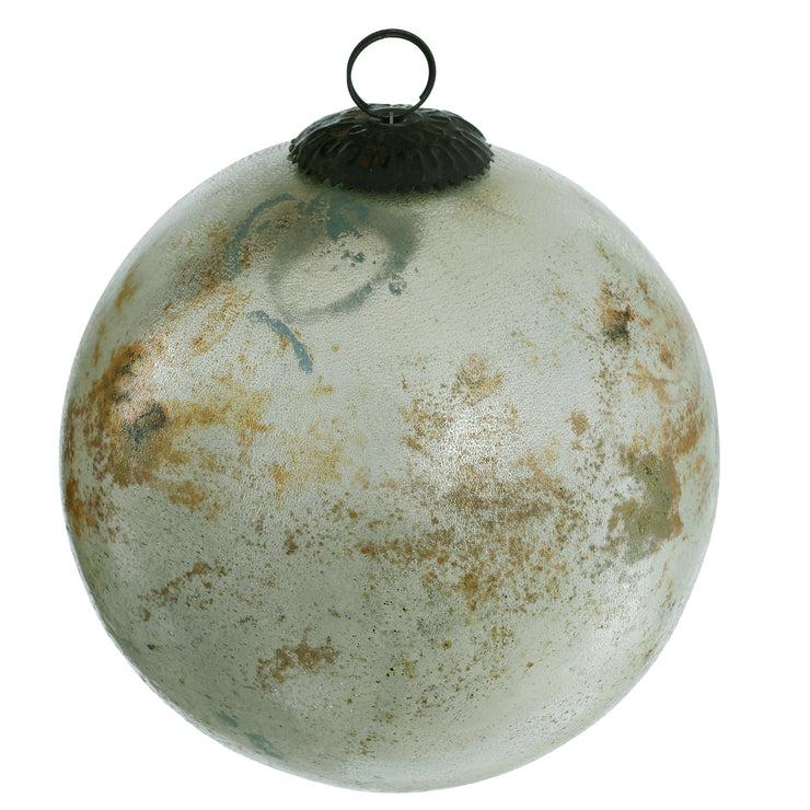 Julekugle Glas Antik Bronze Golden D14cm