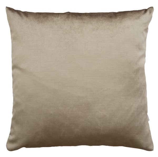Pude Velour/Silk Latte 45x45cm