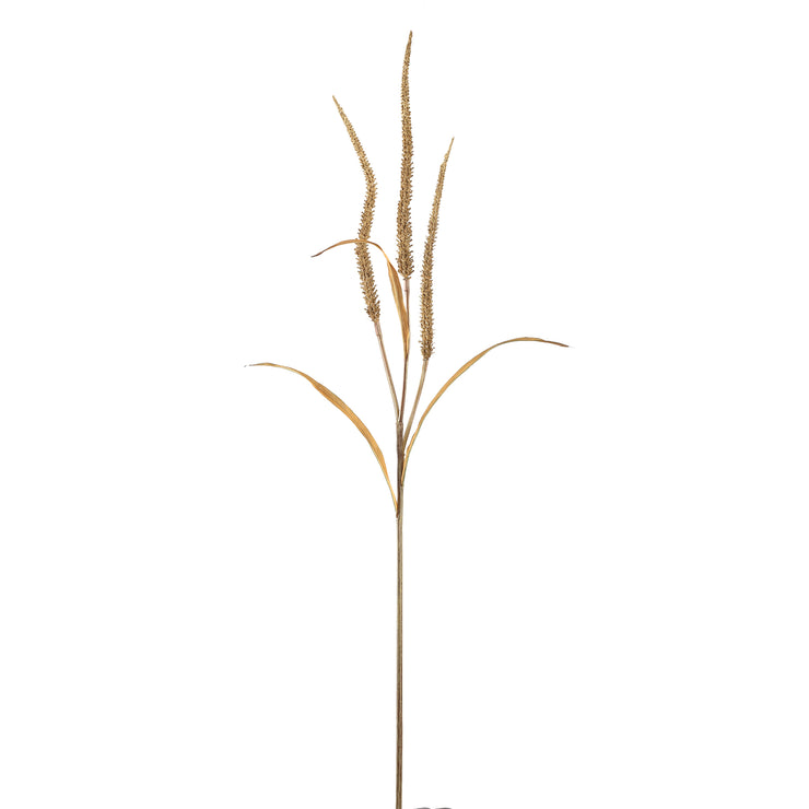Kunstige Blomster - Soft Brun Hvede Stilk