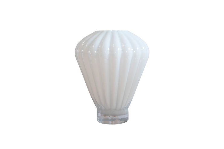 Vase EVELYN H27 cm - Opal Hvid
