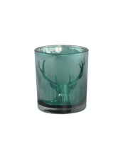 Lyshus Glas Grøn Hjort