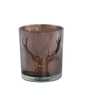 Lyshus Glas Brun