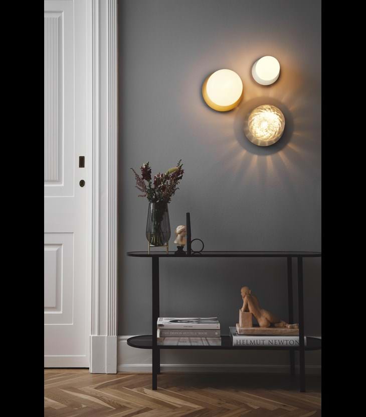 Nuura Liila 1, Large Nordic Gold/Optic Clear
