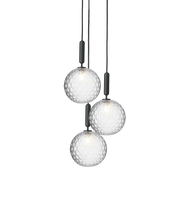 Nuura Miira 3 Large Rock Grey/Optic Clear